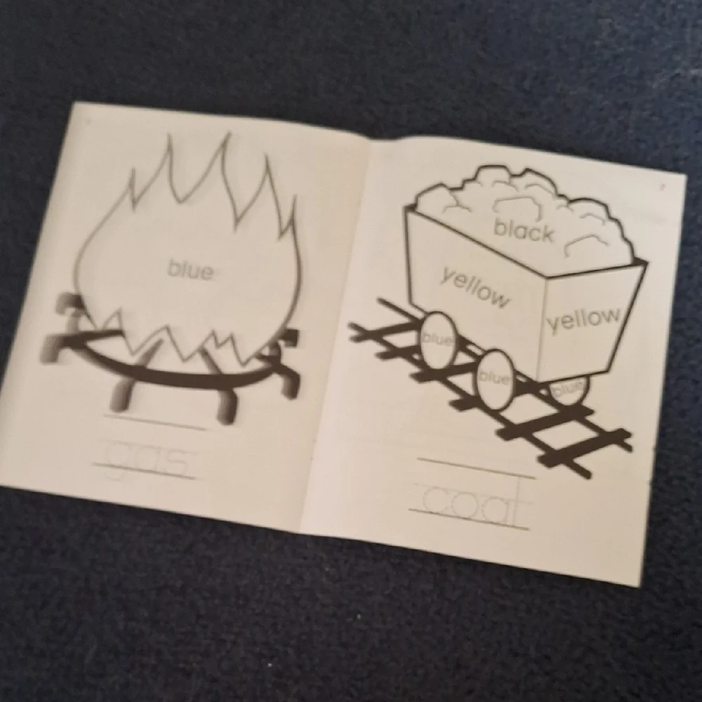 Where Does Energy Come From? Coloring Book From 1991